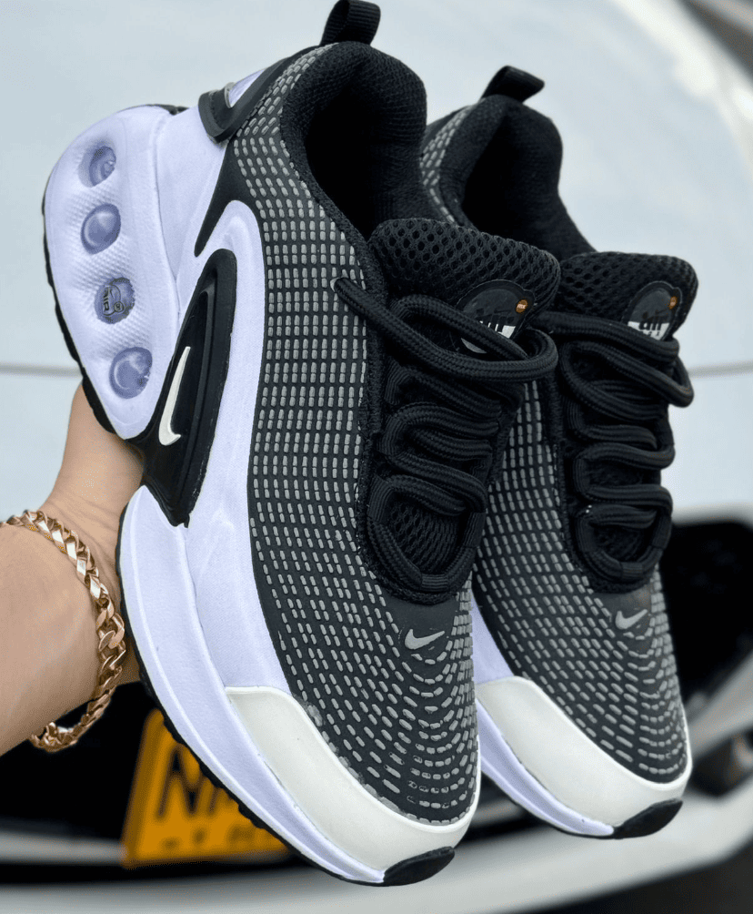 Tenis Air Max Dn Negro Blanco