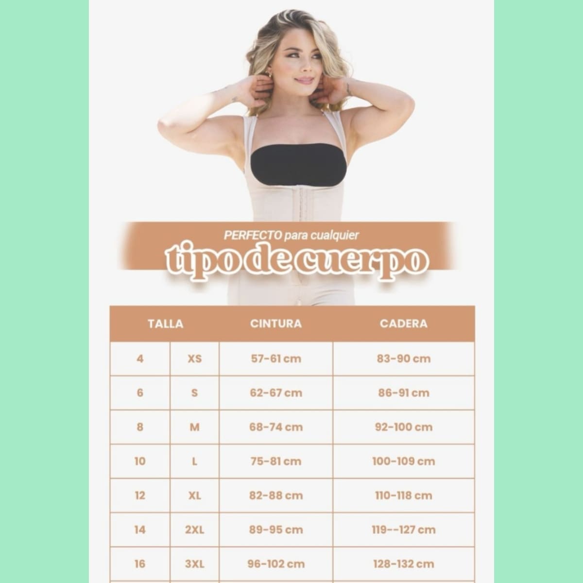 Faja Combo (+medias +top)