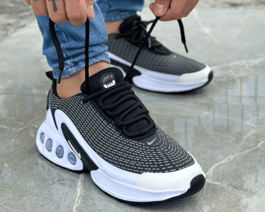 Tenis Air Max Dn Negro Blanco